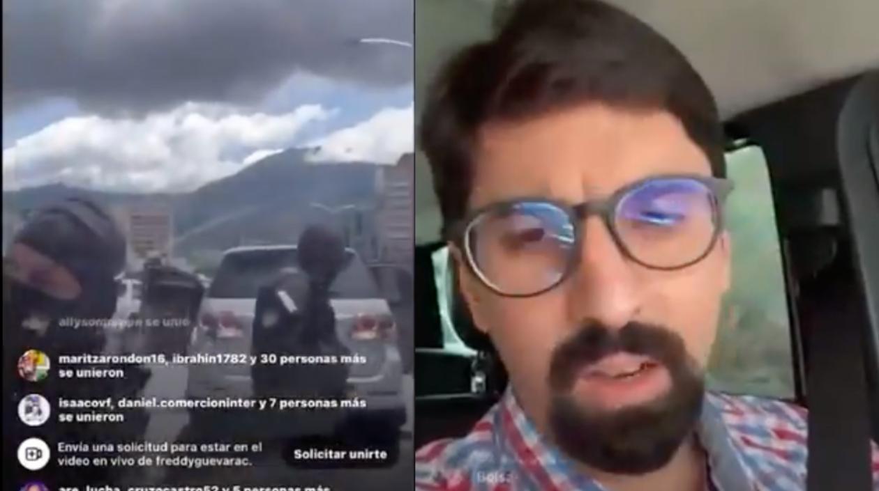 El exdiputado venezolano Freddy Guevara.