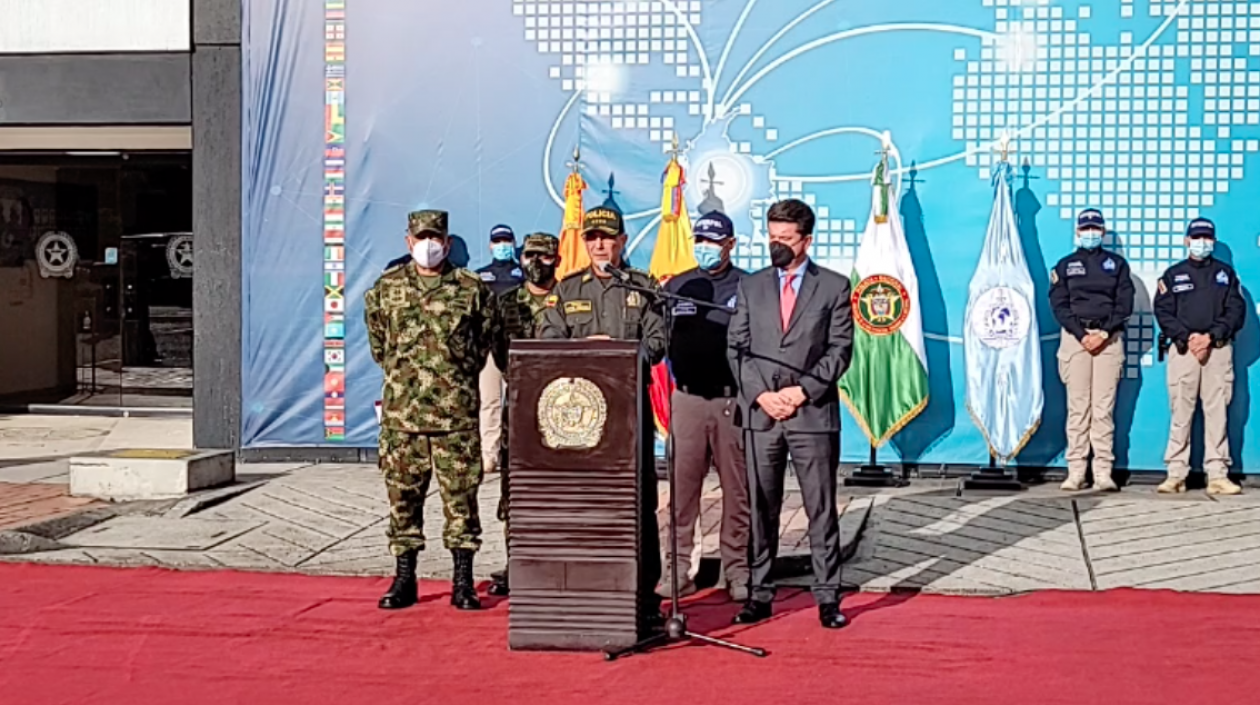 El Director Nacional de la Policía, general Jorge Luis Vargas.