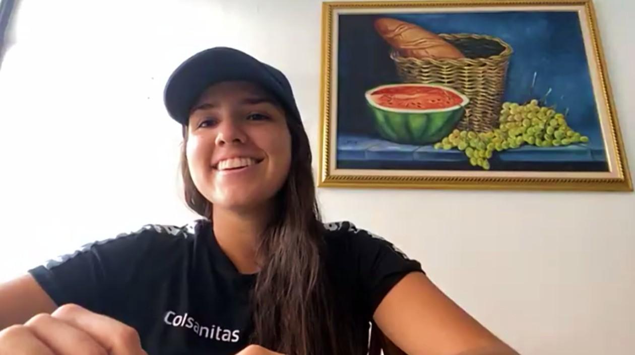 María Camila Osorio, tenista colombiana. 
