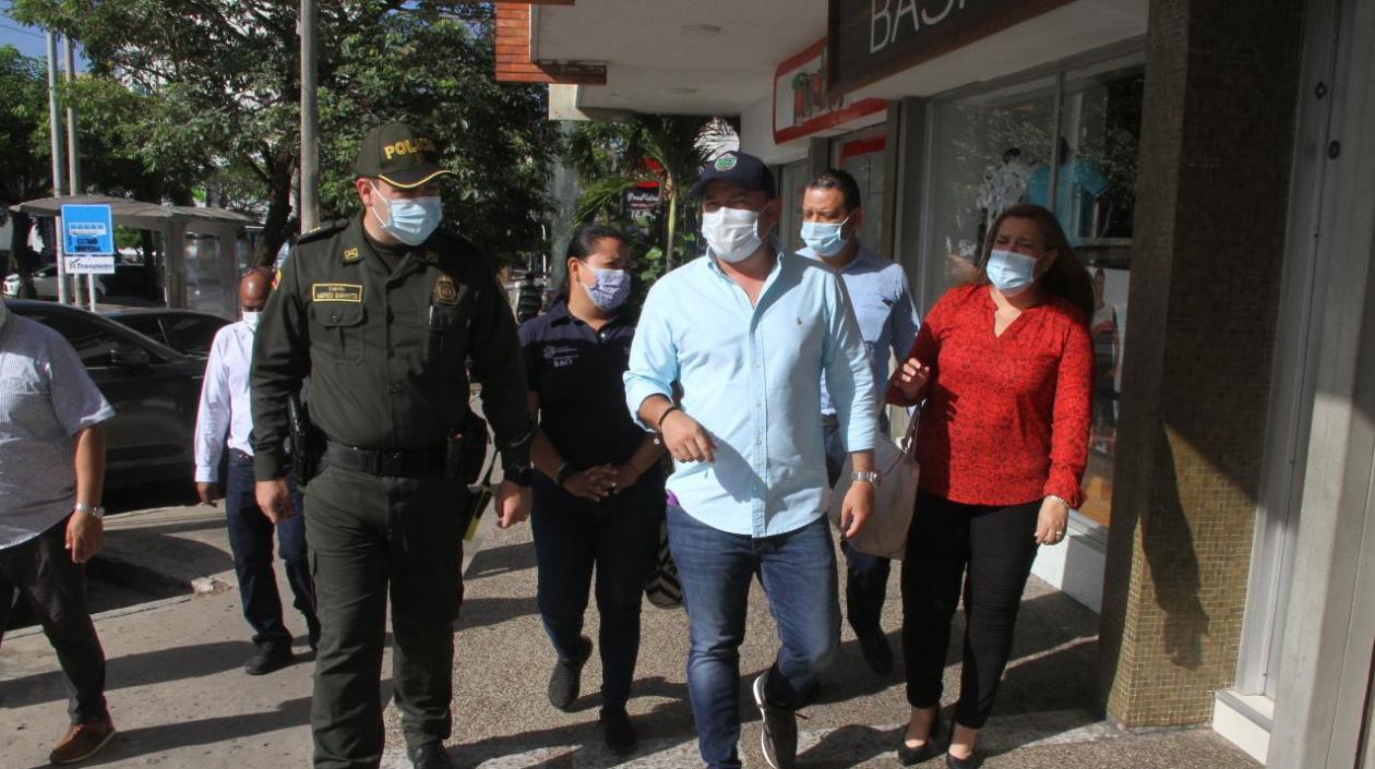 Alcaldía de Barranquilla continúa con las jornadas priorizadas de trabajo para la creación de espacio seguros.