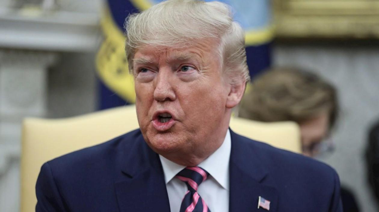 El expresidente de EE.UU., Donald Trump.