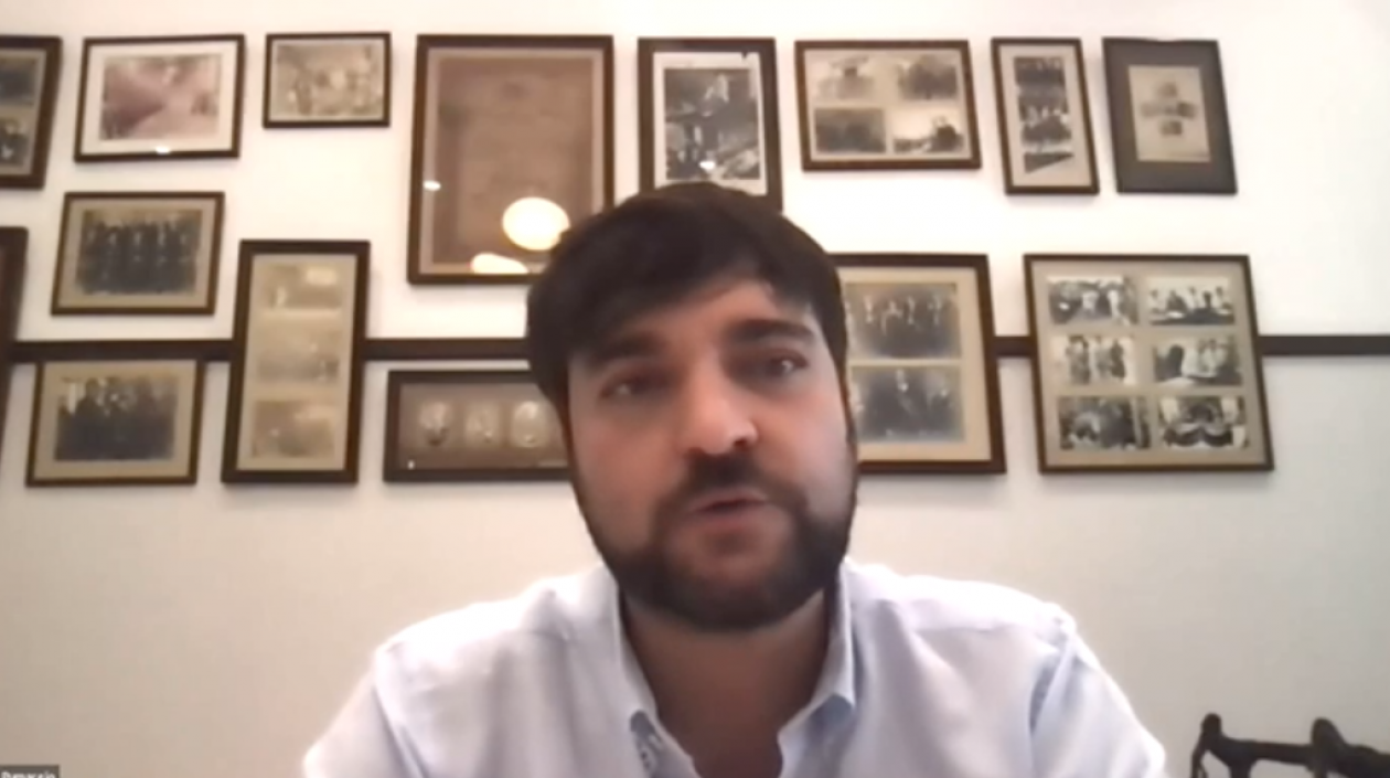 El Alcalde de Barranquilla, Jaime Pumarejo.