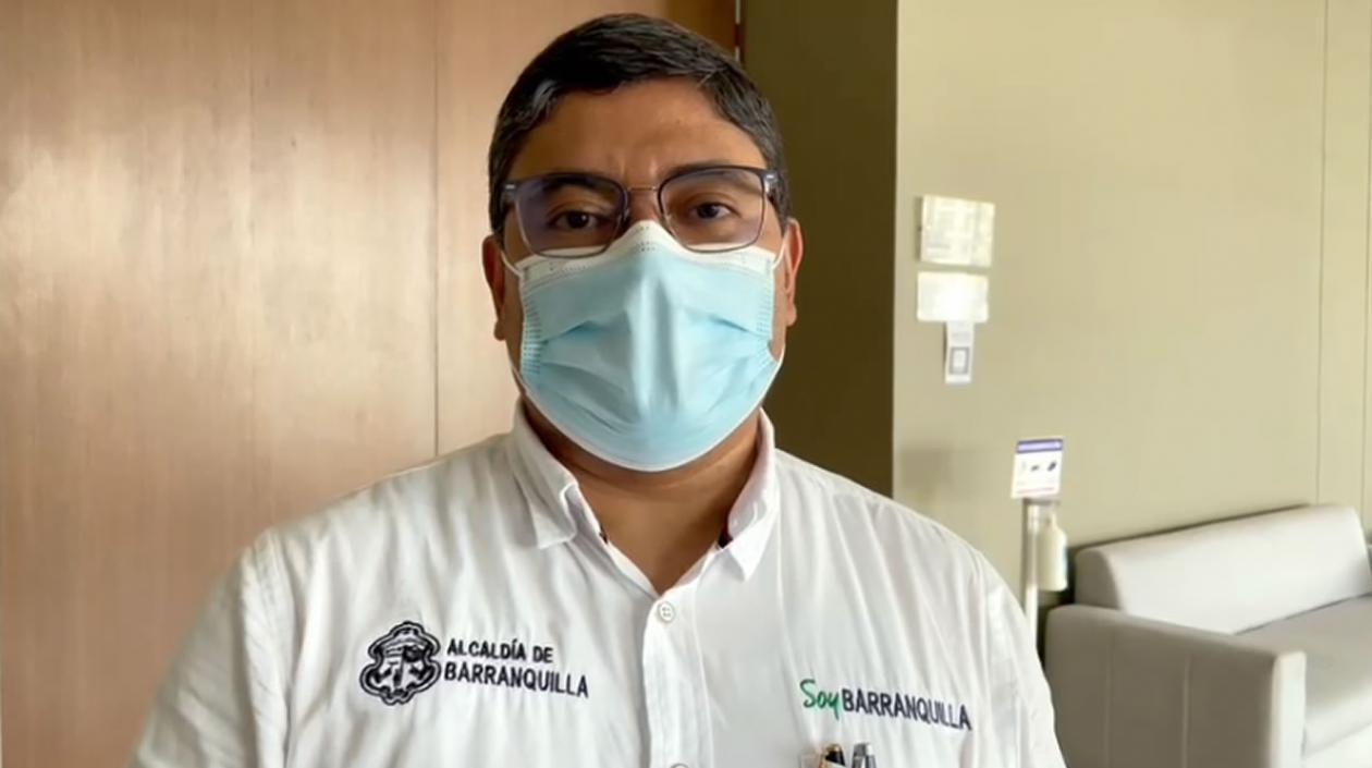 El secretario de Salud, Humberto Mendoza.