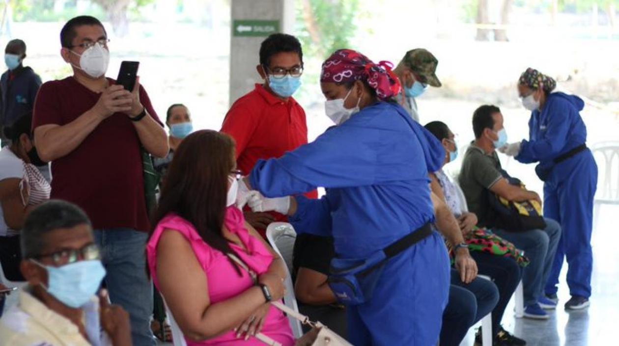 La vacunación sigue en todo el territorio atlanticense.