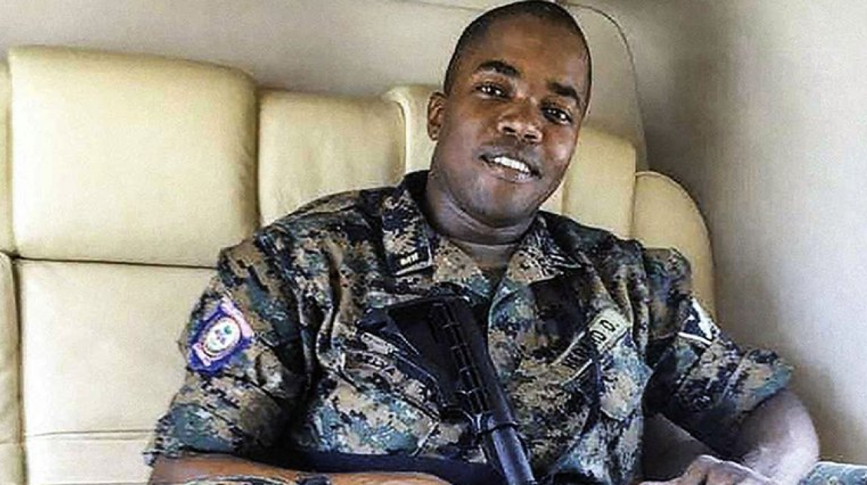 Dimitri Hérard, jefe de seguridad de Jovenel Moise.