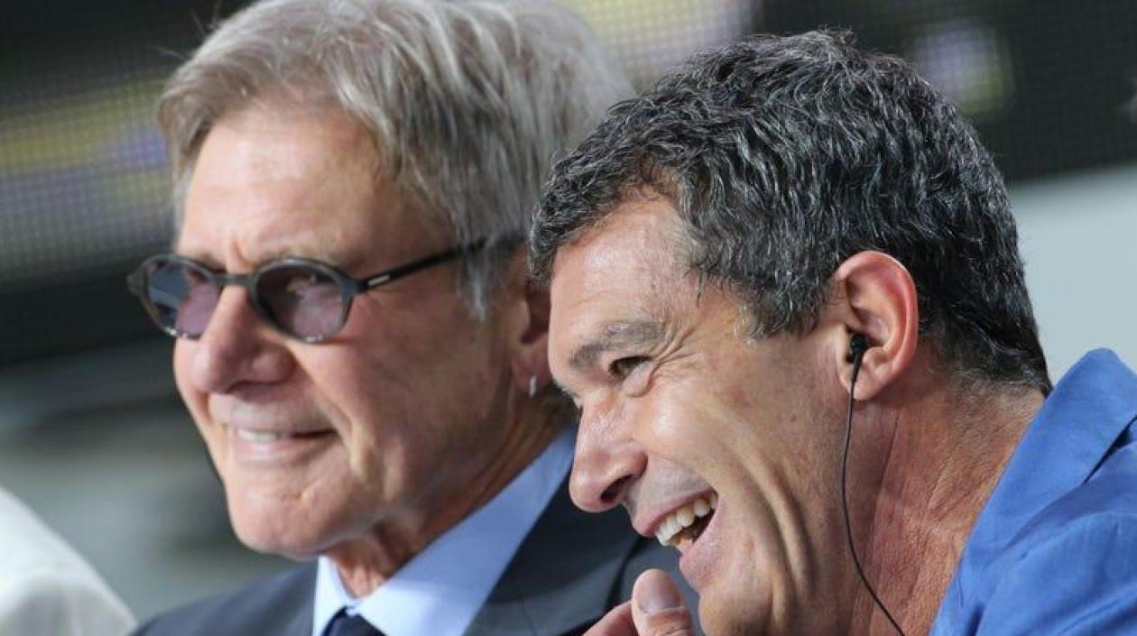 El español Antonio Banderas compartirá pantalla con Harrison Ford.