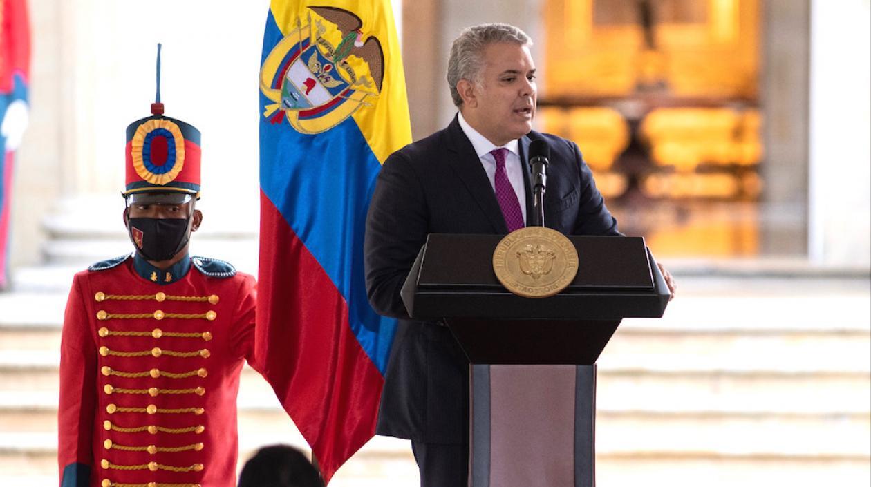 Iván Duque, Presidente de la República.
