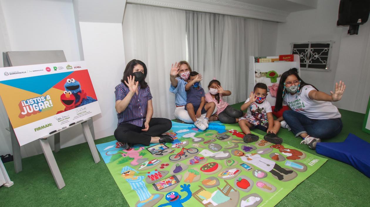 Cinco días de actividades para la primera infancia de Barranquilla.