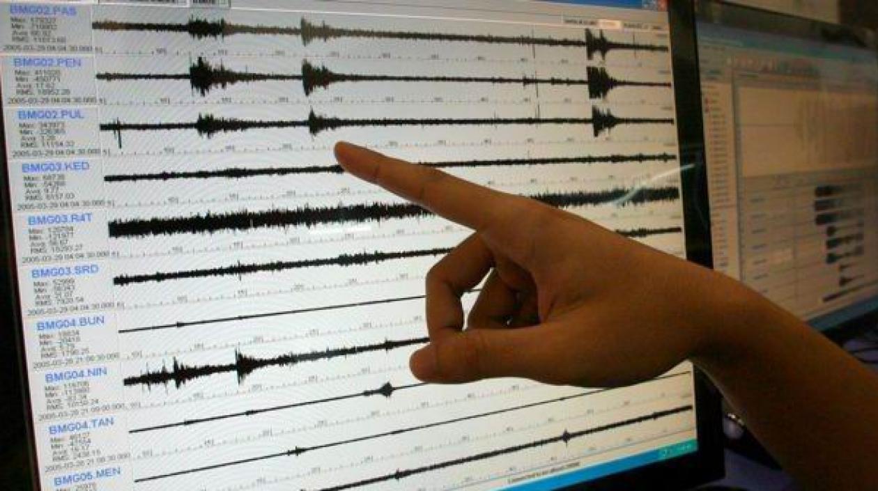 Reciente actividad sísmica en Taiwán.