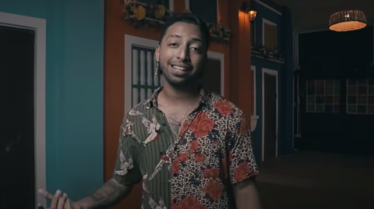 El cantante Alex Teherán.