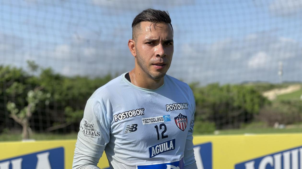 Eder Chaux, arquero del Junior.