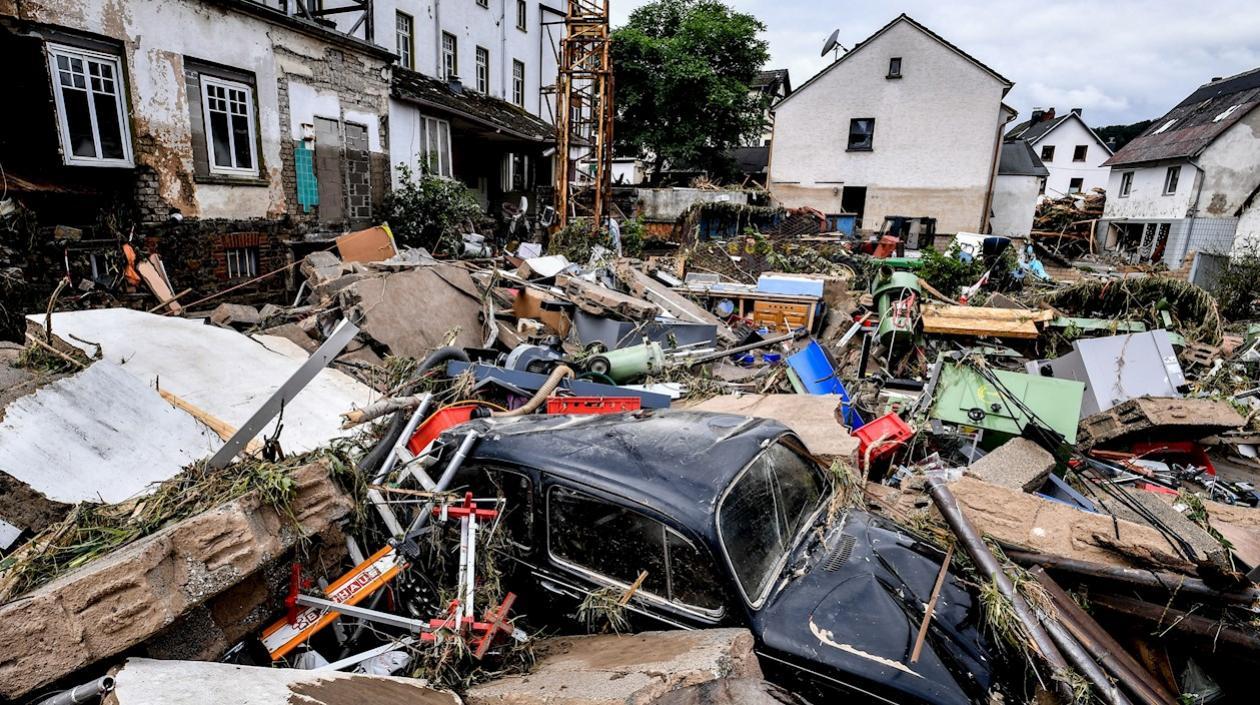 Imagen de las afectaciones.