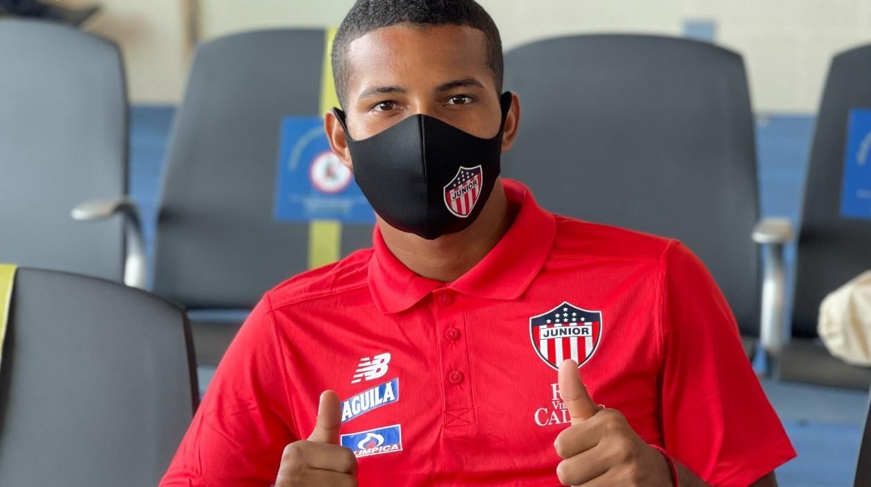 Ferlys García, uno de los juveniles convocados. 