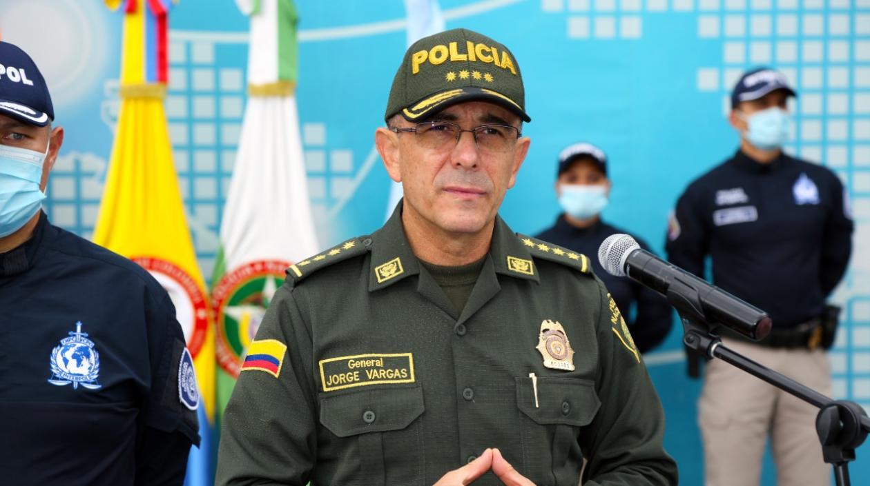 El director de la Policía, general Jorge Luis Vargas.