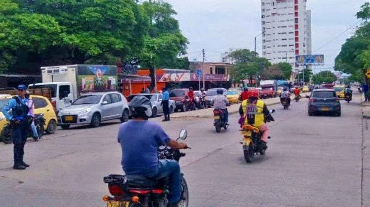 Motociclistas en Santa Marta