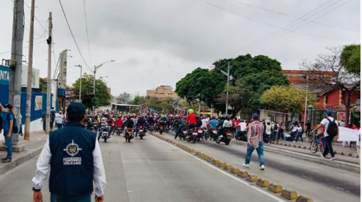 Procuraduría indica que detenidos deberán ser llevados a centros de traslado protección y no a unidades de policía.