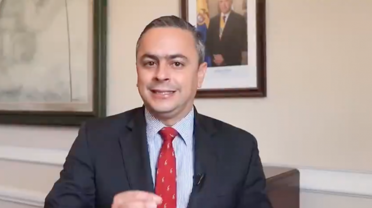 El alto comisionado Juan Camilo Restrepo.