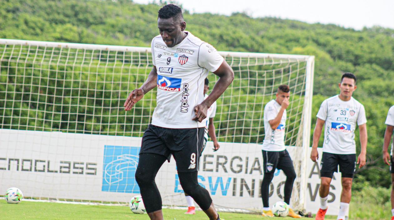 Cristian Martínez Borja, nuevo delantero de Junior. 