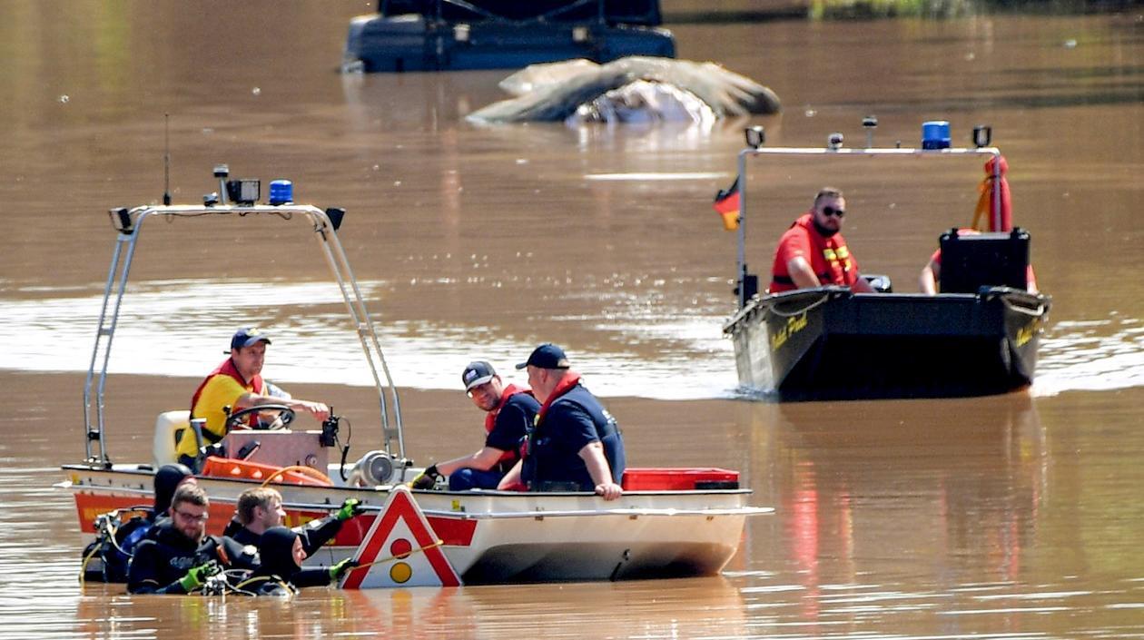 Imagen de la inundación.