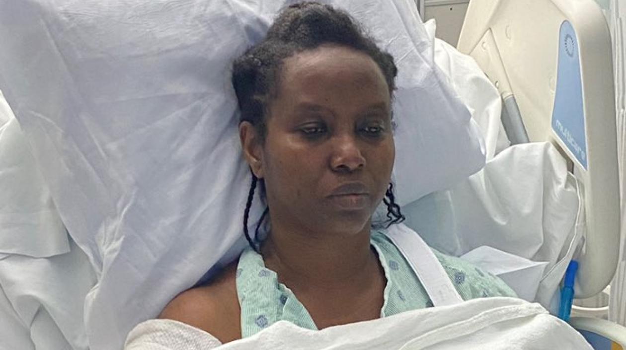 Martine Moise, la viuda del presidente haitiano, Jovenel Moise.