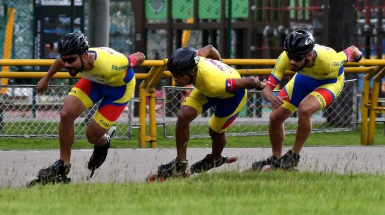 Selección Colombia de patinaje. 