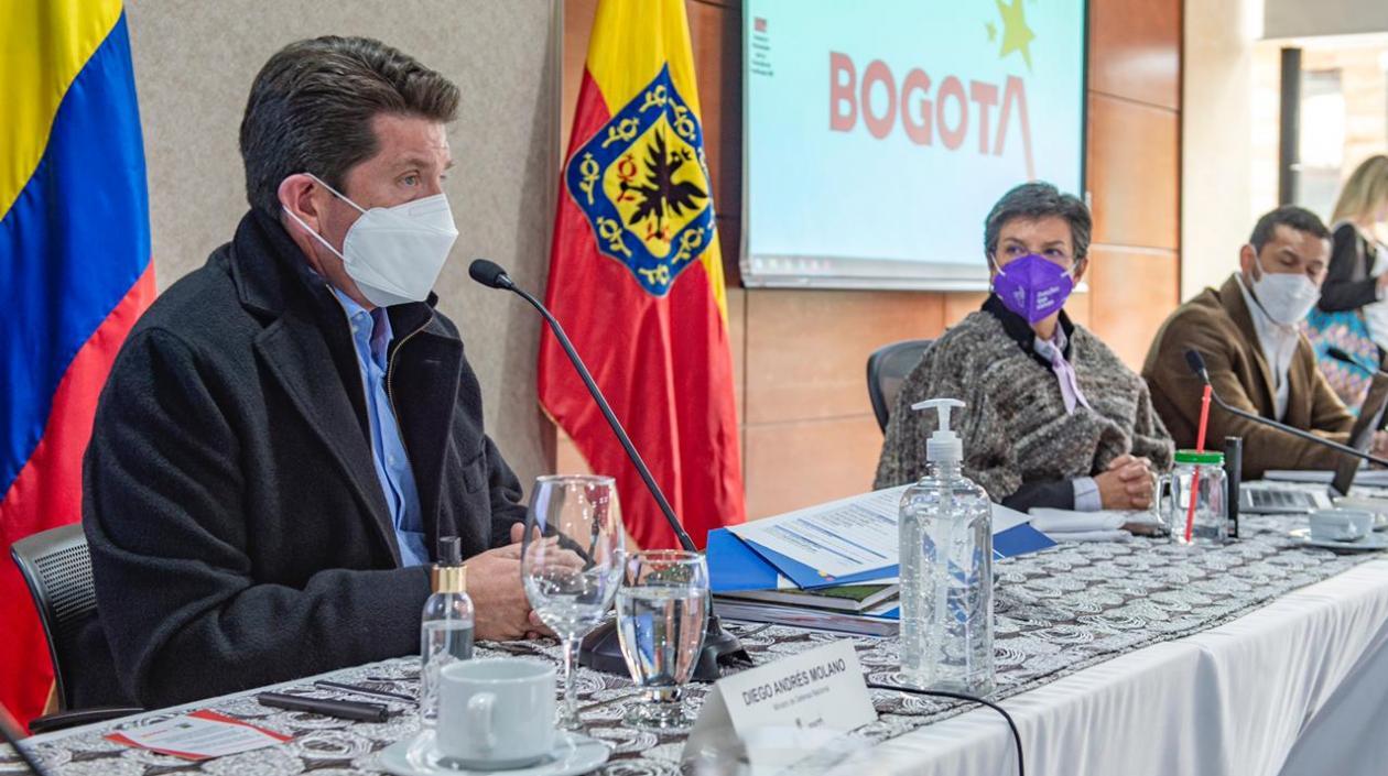 El Ministro de Defensa, Diego Molano.