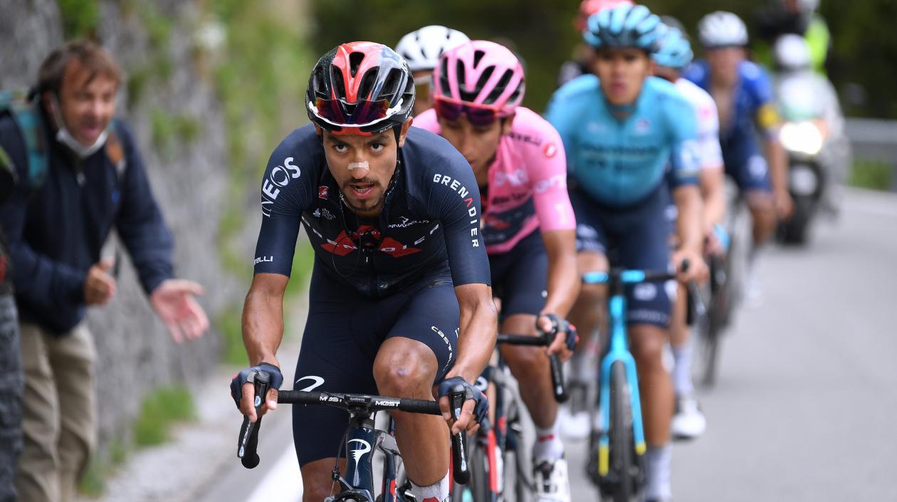 Daniel Felipe Martínez, ciclista colombiano.