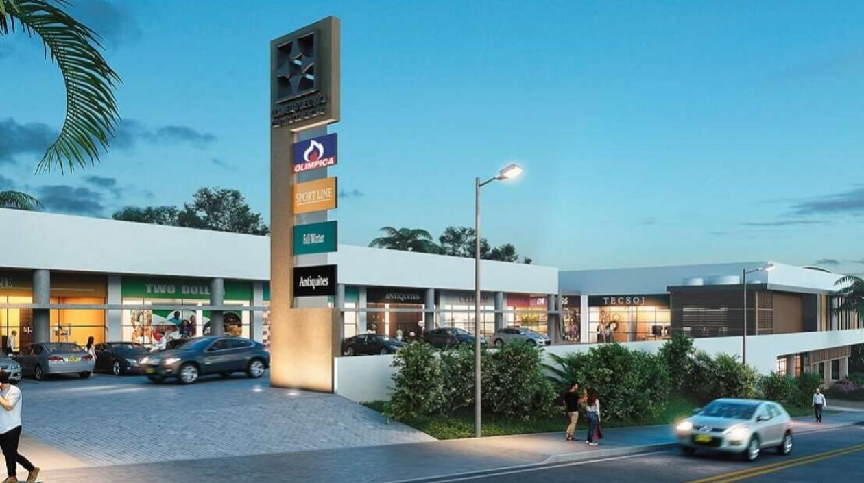 Centro comercial Jardín del Río.