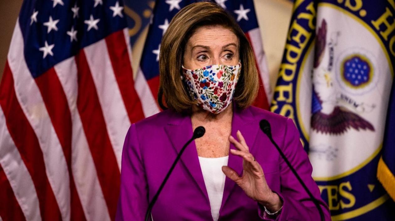 La presidenta de la Cámara Baja de EE.UU., Nancy Pelosi.
