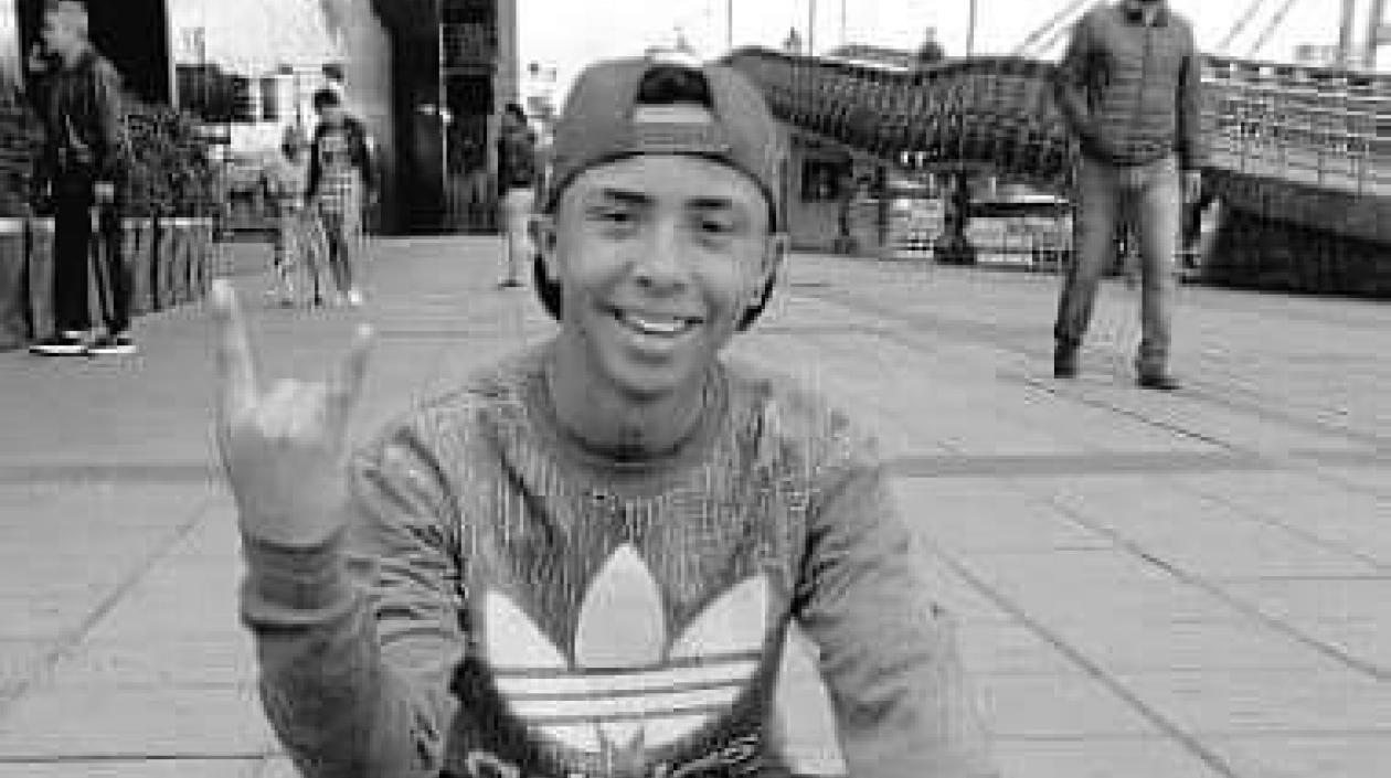 Duván Felipe Barros, de 17 años.