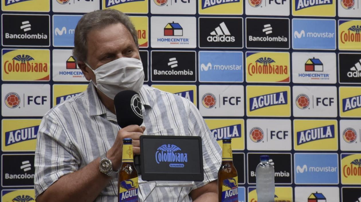 Ramón Jesurun, presidente de la FCF.