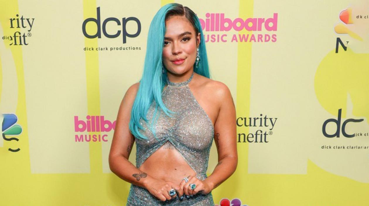 Karol G, cantante colombiana.