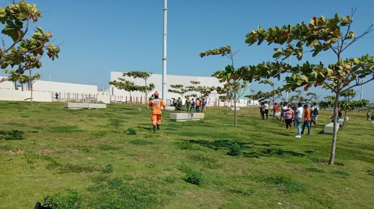 Rescate de menor desaparecido