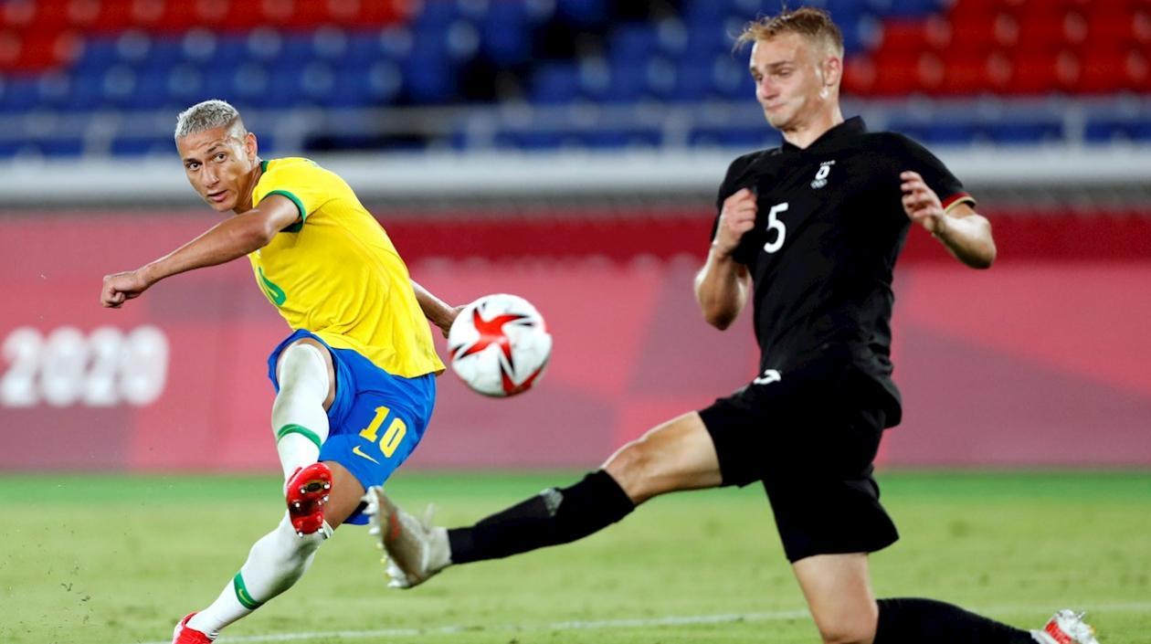 El atacante brasileño Richarlison.