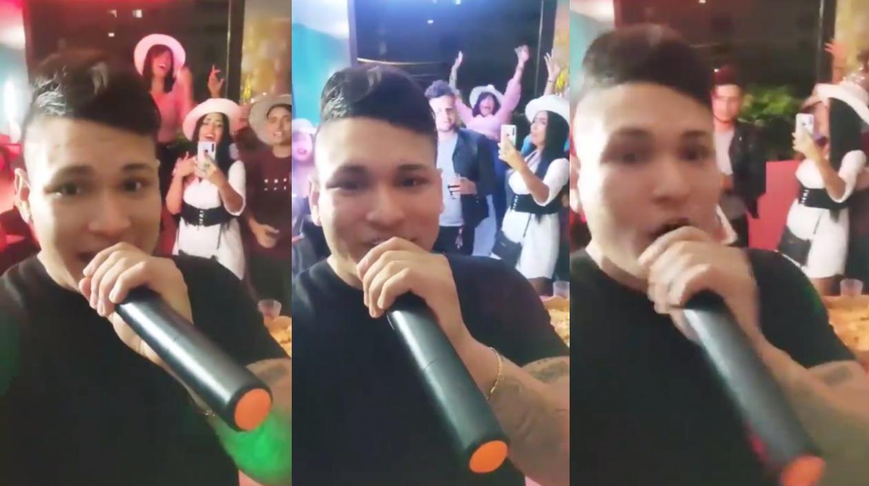 Imágenes del suceso.