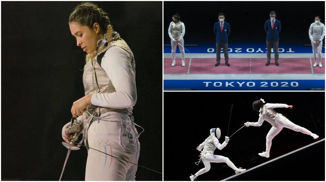 Saskia Van Erven García, esgrimista colombiana. 