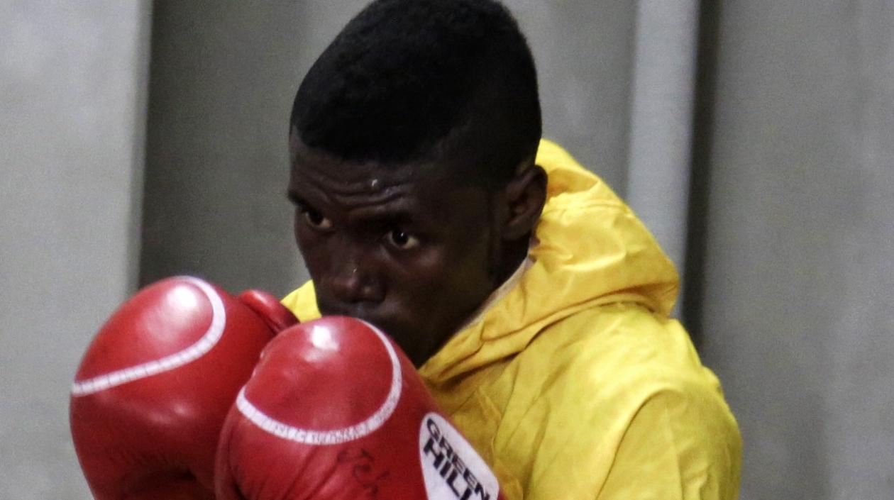 Yuberjen Martínez, boxeador colombiano y esperanza de medalla olímpica. 