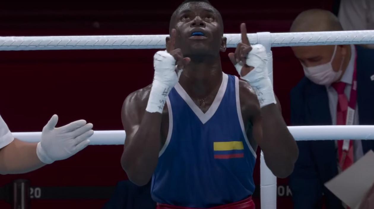 Yuberjen Martínez, boxeador colombiano. 