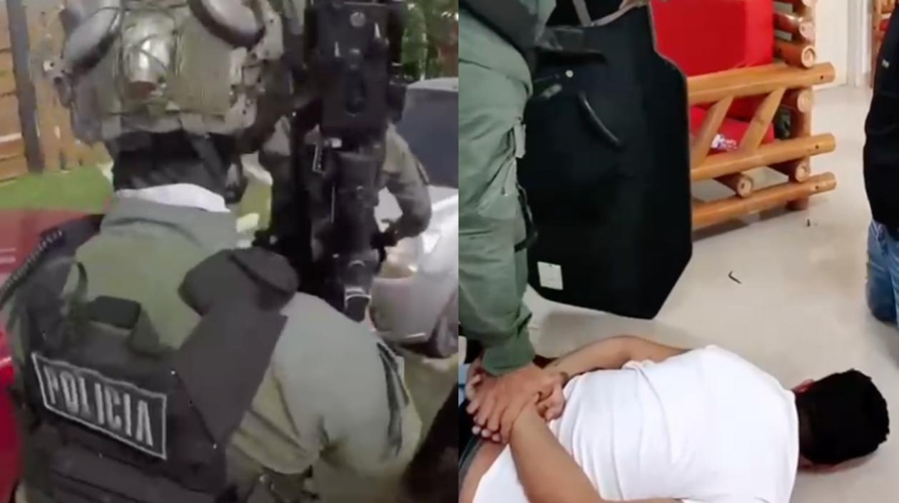 Momento del operativo.