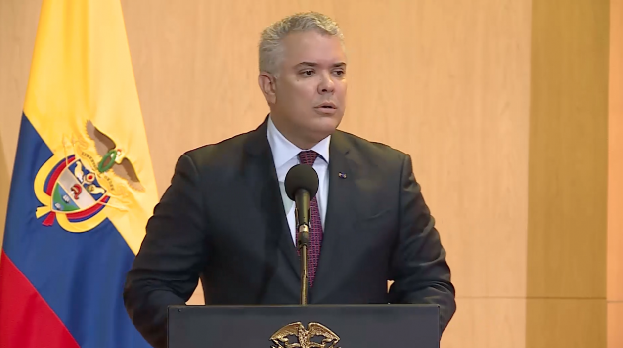 El Presidente de la República, Iván Duque.