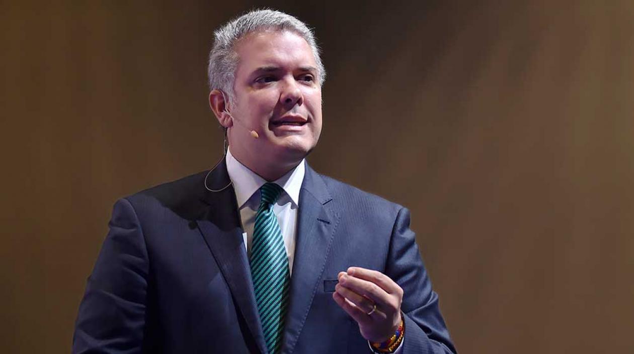El Presidente de la República, Iván Duque.