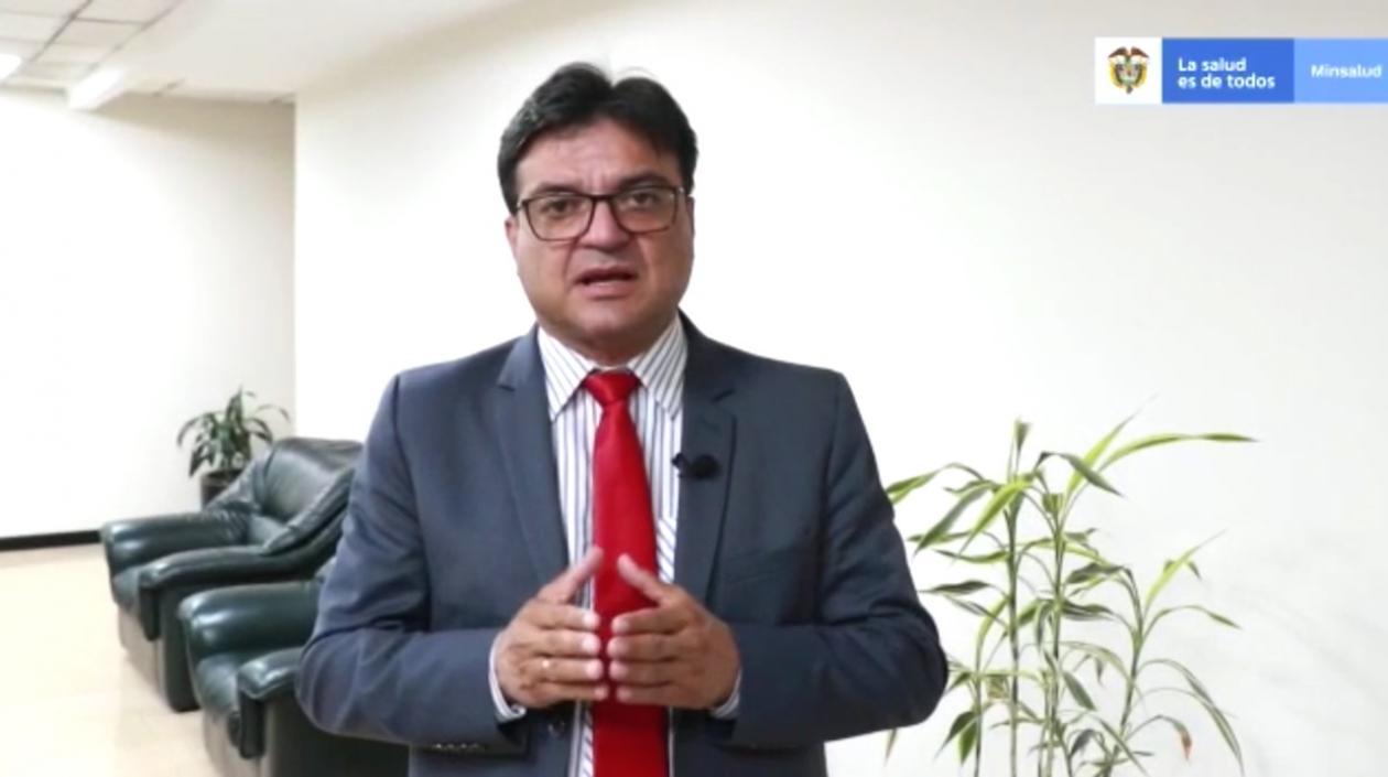 Gerson Bermont, Director de Promoción y Prevención del MinSalud.