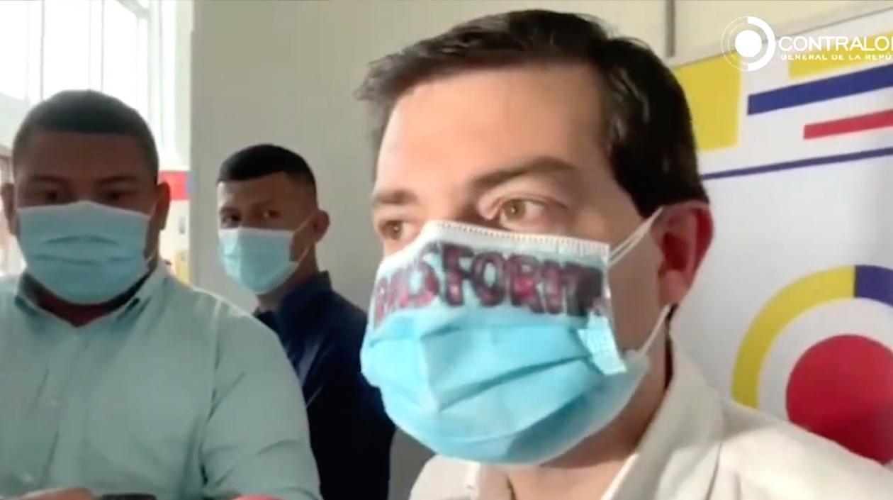 Carlos Felipe Córdoba Larrarte, Contralor General de la República.