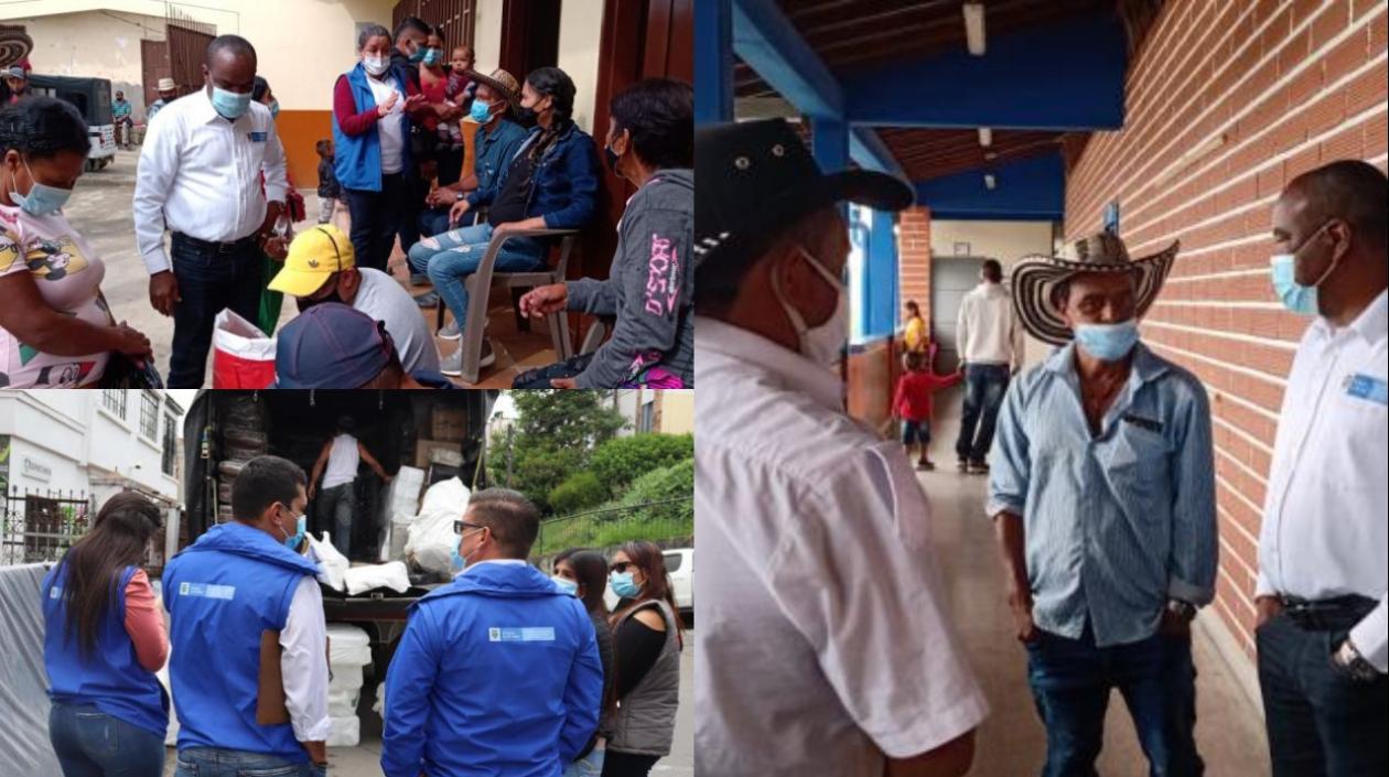 Unidad Nacional de Víctimas entregó elementos de albergue, aseo y cocina a desplazados.