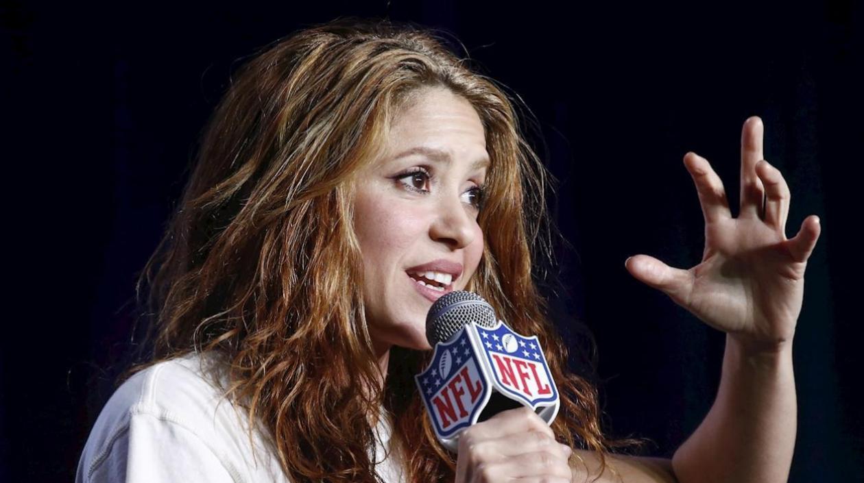 La cantante colombiana Shakira.