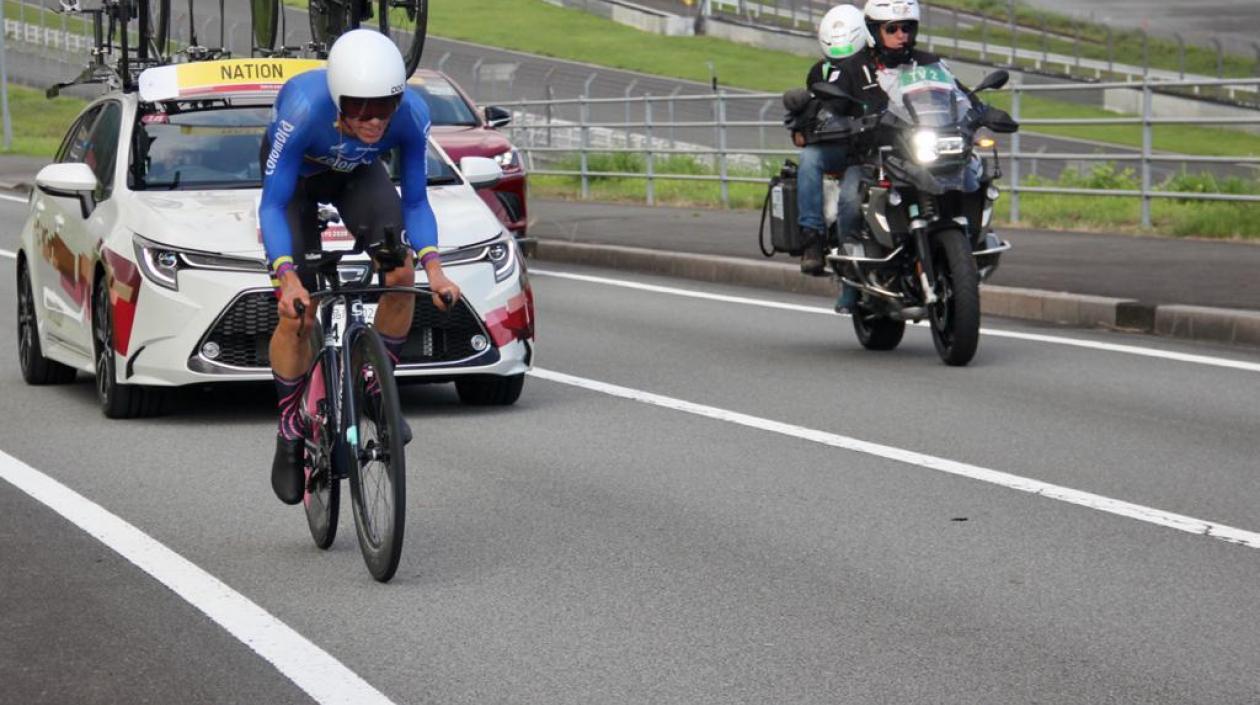 El ciclista colombiano Rigoberto Urán.