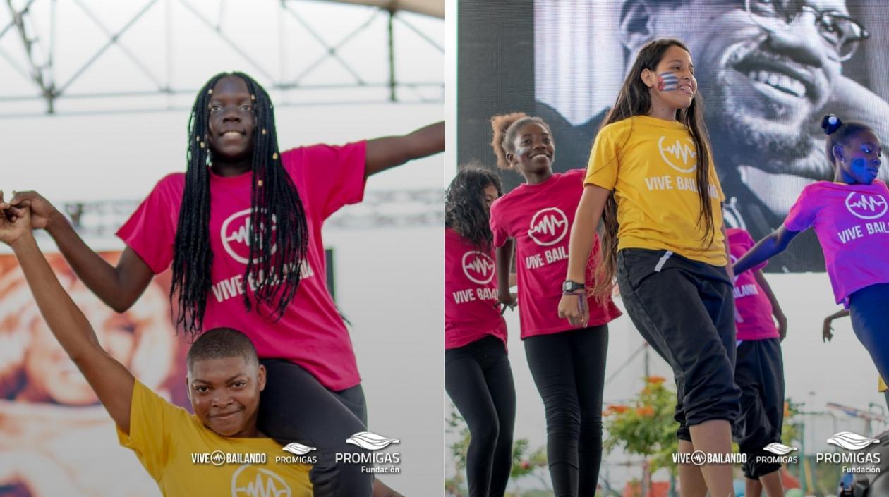 En alianza con la Fundación Vive Bailando, el proyecto promueve el liderazgo y el trabajo en equipo, a través de formatos pedagógicos en torno al baile.