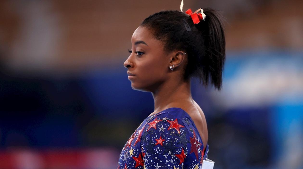 La gimnasta norteamericana Simone Biles.
