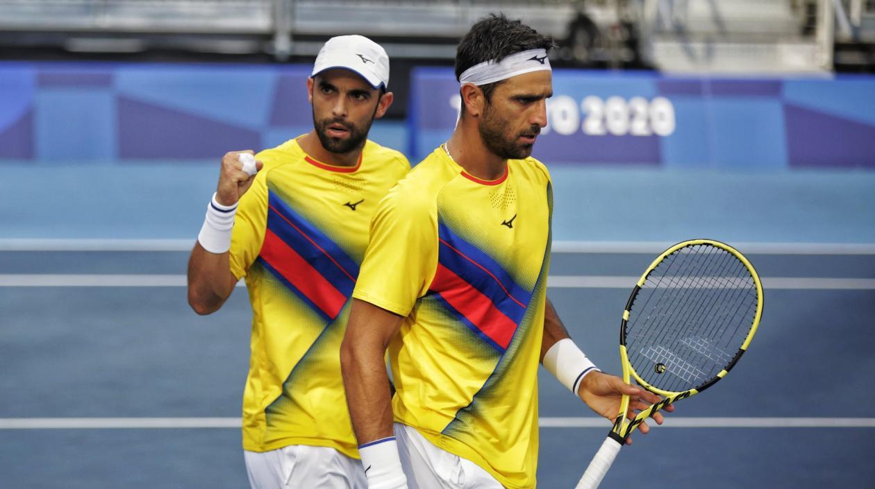 Juan Sebastián Cabal y Robert Farah. 