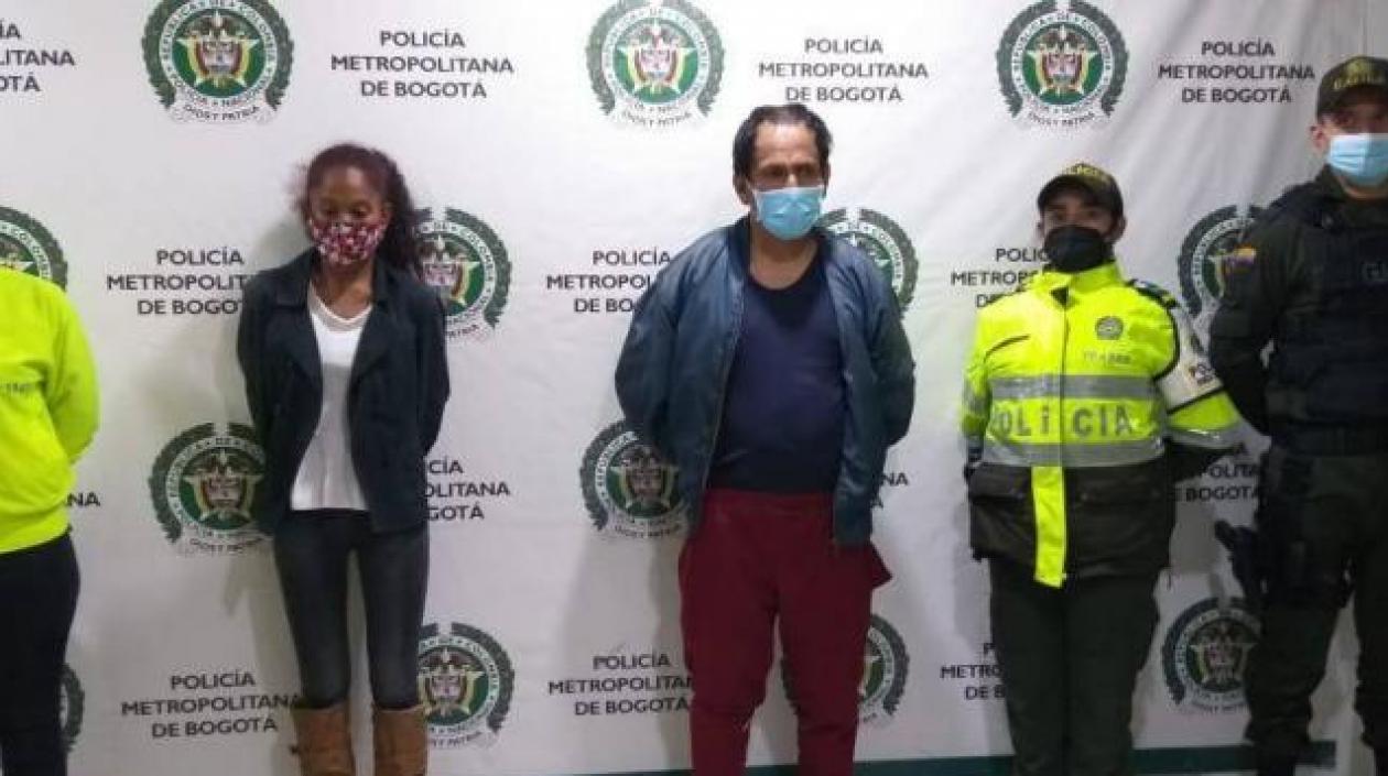 Carolina Galván y Nilson Diaz.